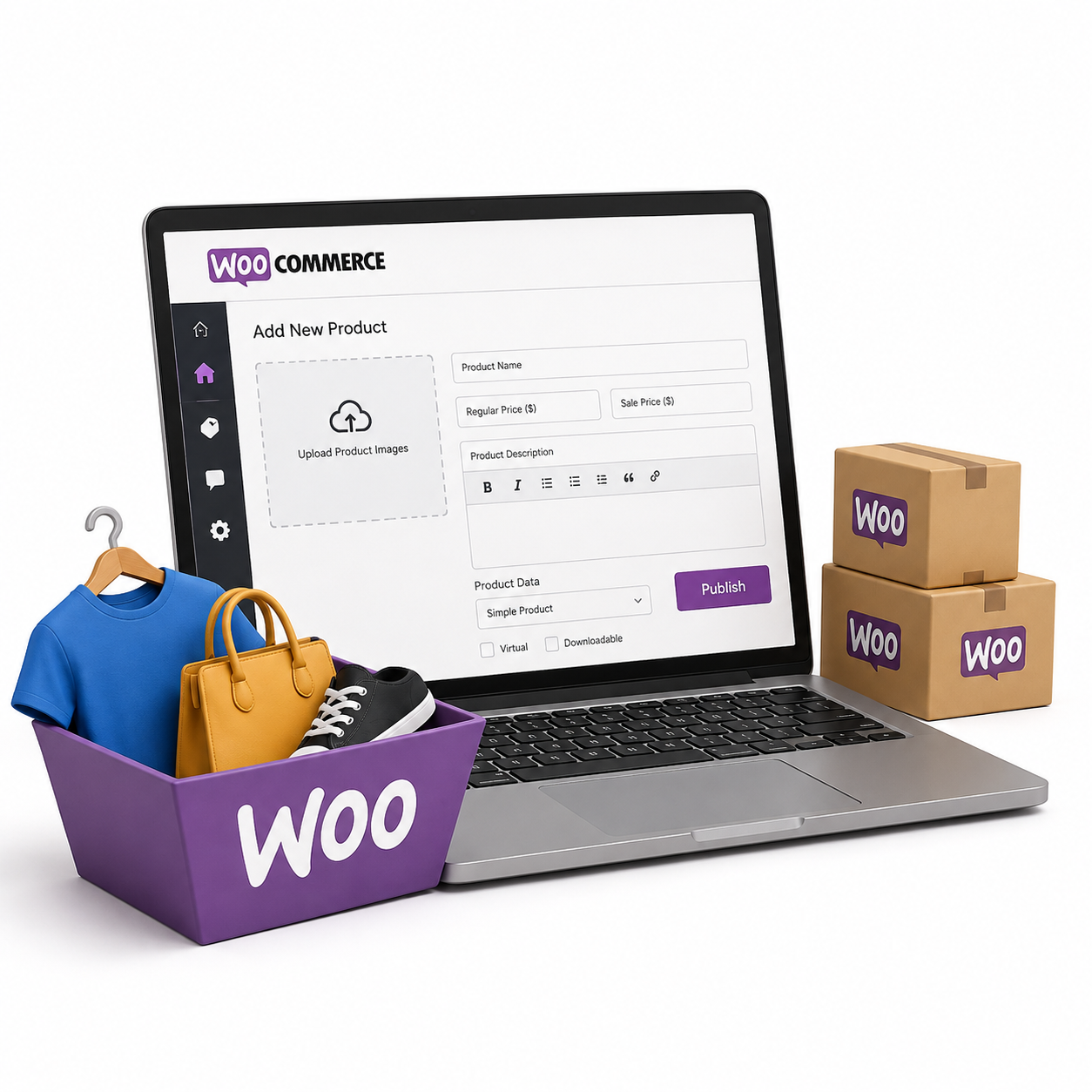 WooCommerce Product Upload